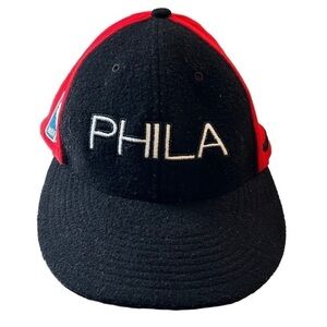 PHILADELPHIA 76ers Nike PHILA Sixers NBA Rewind Pro Swoosh Flex Basketball Hat